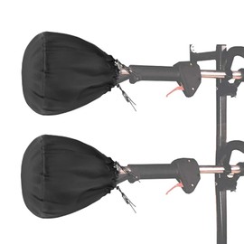 Iceberg Elf Weed eater covers waterproof, 2Pcs 12"D x 15.6"H inch 420D Heavy-duty Oxford ripstop general weed eater edger,Pole Saw,Brush cutters and hedge, Trimmer engine Waterproof Cover