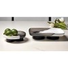Santa Barbara Design Studio Serving Tray Footed Resin Serveware Dish,