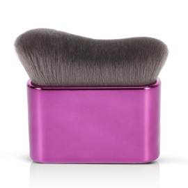 UNIMEIX Self Tanner Brush Sunscreen Body Makeup Brush Kabuki Blend Applicator Spray Tan Blending Beauty Brush for Body Coverage Perfector(Purple)