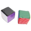 2pcs DIY Education Playing Game Dice with Clear Pocket Early