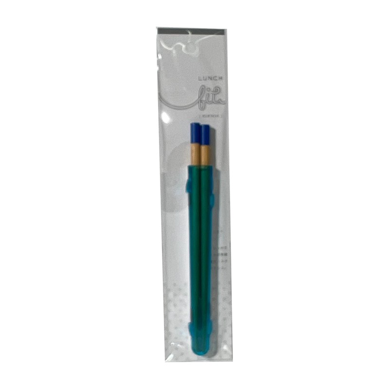 Ishida Lunch Fit Chopsticks Case Set, 7.1 inches (18 cm),