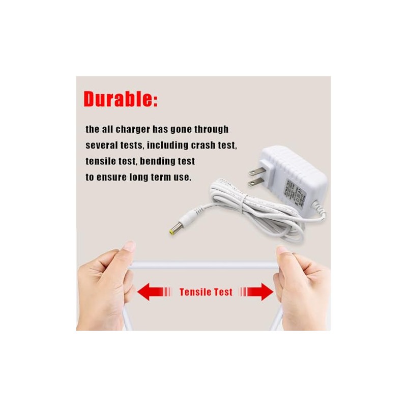 12V Charger Compatible with Breast Pump Models S1, S2 Plus,