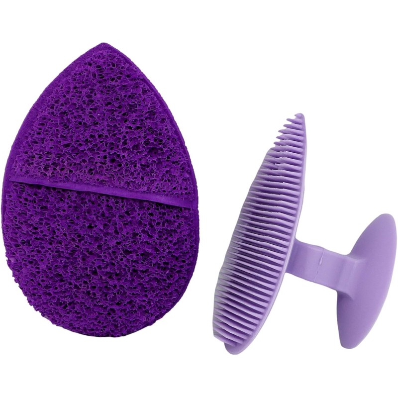 Cala Duo exfoliante facial púrpura