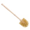 Redecker Union Fiber Toilet Brush with Untreated Beechwood Handle, 14-1/2