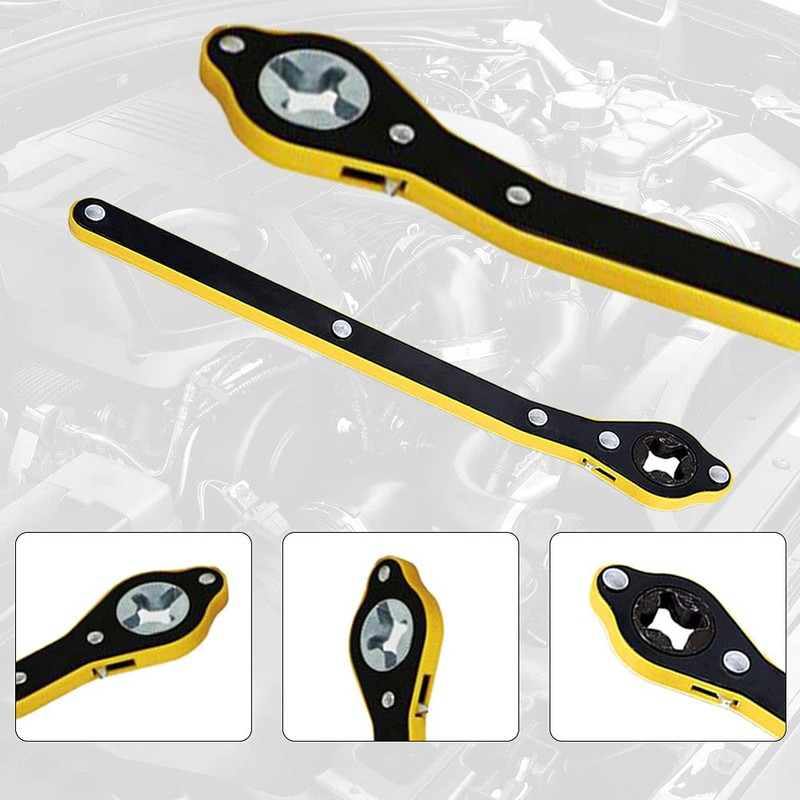 360° forward and reverse knob design head ratchet wrench, labor