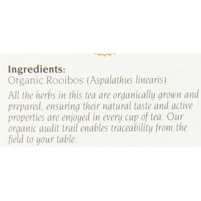 CELEBRATION HERBALS Rooibos Red Tea Organic 24 Bag, 0.02 Pound