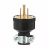 Hyper Tough Ground 15A Power Extension Cord Cable Male Plug