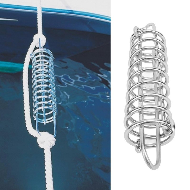 Mooring Spring Stainless Steel Marine Anchor Line Damper Snubber Spring