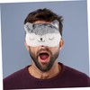 minkissy 2Pcs Plush Sleeping Mask Set Eye Cover Blindfold for