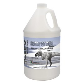 Speedokote White Peelable Spray Booth Wall Coating, Snow Storm, SMR-PWC-W, One Gallon