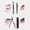 16pcs Stainless Steel Nail Clipper Eyebrow Scissors Pedicure Knife Manicure