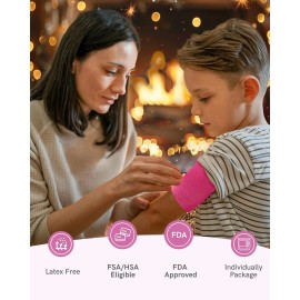 Unbranded 2 Inches 5 Yards 6 Pack Self Adhesive Bandage Medical Tape PINK Rolls