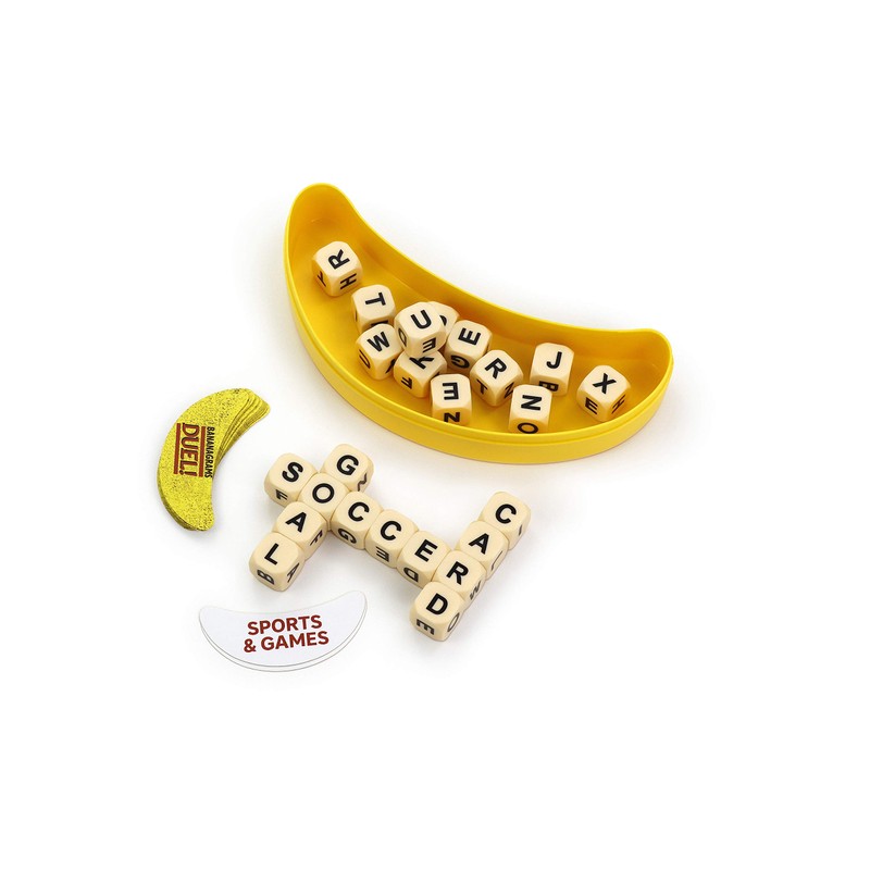 Bananagrams Duel: Ultimate 2 Player Travel Game | Small Space