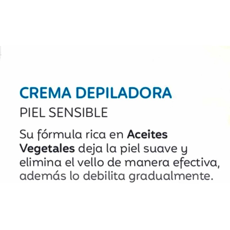 Crema Depiladora Pzas Piel Sensible Sheló Nabel 250 Delicadas Sensibles