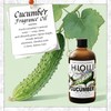 HIQILI Cucumber Fragrance Oil for Diffuser Use, Fresh Scents for