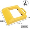 Homeon Wheels Pallet Truck Chock Heavy Duty Pallet Jack Stopper