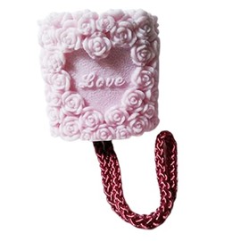 3 Pc Gift Boxed Set - Roses Soap on a Rope - Fresh Cut Rose Scent Shea Butter Goat Milk Soap