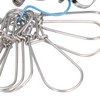 Stretch Fish Lock Raft with Reel Boat Fishing Stainless Steel