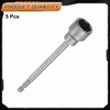 sourcing map 5pcs Nut Driver Drill Bit 18mm Metric Impact