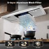 SNDOAS 36 inch Wall Mount Range Hood Kitchen Stove Vent