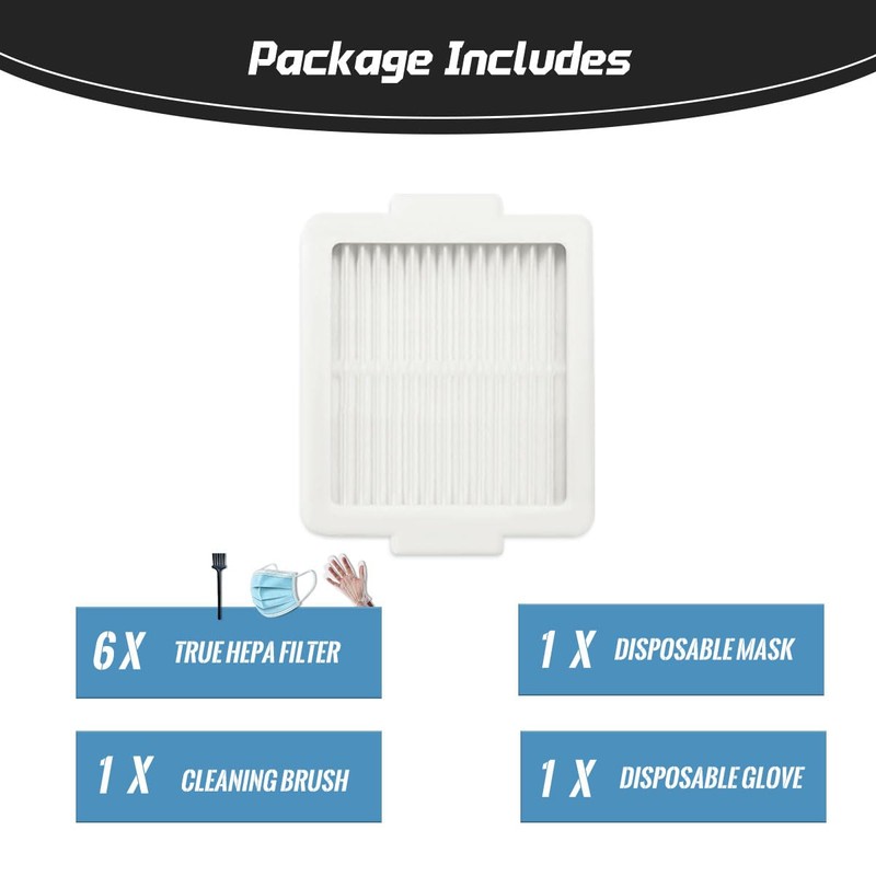 NKA Premium True HEPA Filter Replacement Compatible with Breathe Pure