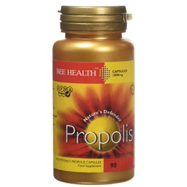 Bee Health 1000 mg Propolis High Potency 90 Capsules, 80 g ,9 x 4 x 4 cm