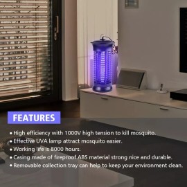 LINKPAL Mosquito Fly Bug Insect Zapper Killer Indoor Outdoor Electronic Light Trap Lamp