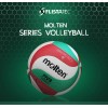 Molten V5M5000 Volleyball, Soft Touch, Indoor/Outdoor PU Microfiber Ball Size