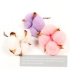 CHILDWEET Christmas Tree Decorations 10pcs DIY Cotton Ball Ornaments Soft