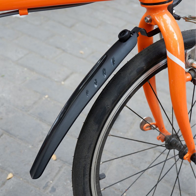 14in Folding Bike Fender Set Plastic Easy To Install Bicycle