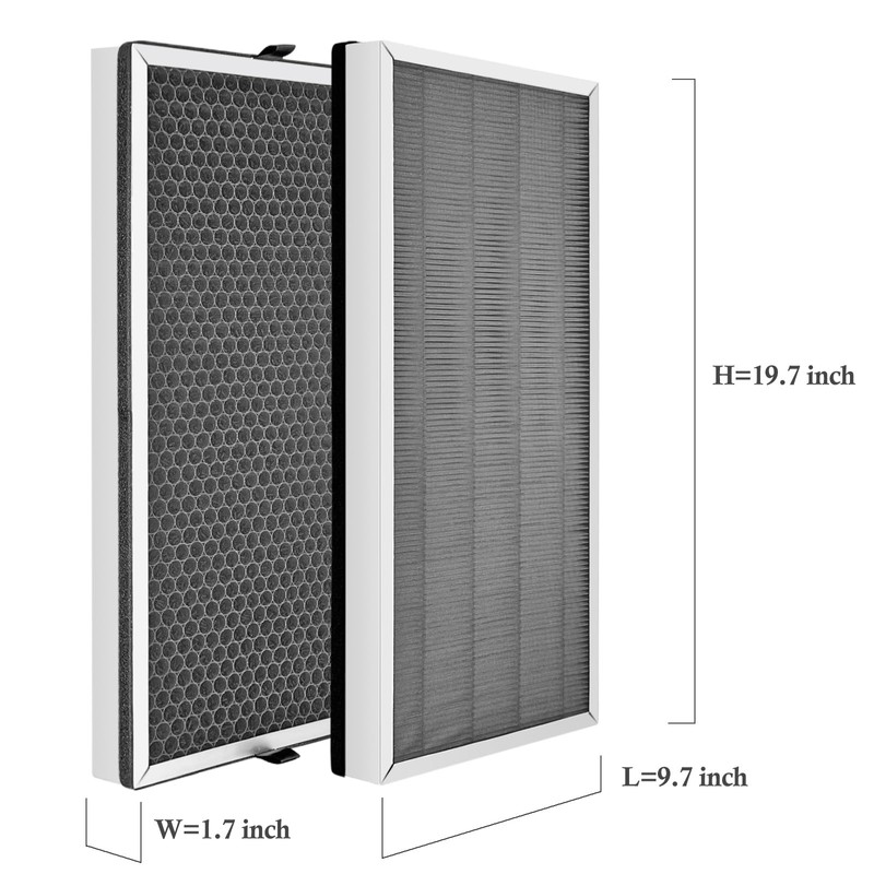 HODSEUKIN Replacement Filter Compatible with jafanda jf888 air purifier,True HEPA