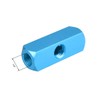 sourcing map G 1/4" Thread 5 Ports 2 Way Manifold