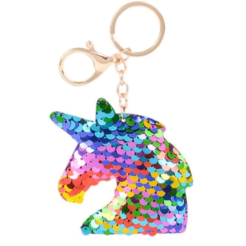 Rhode Island Novelty 3 Inch Flip Sequin Plush Rainbow Silver