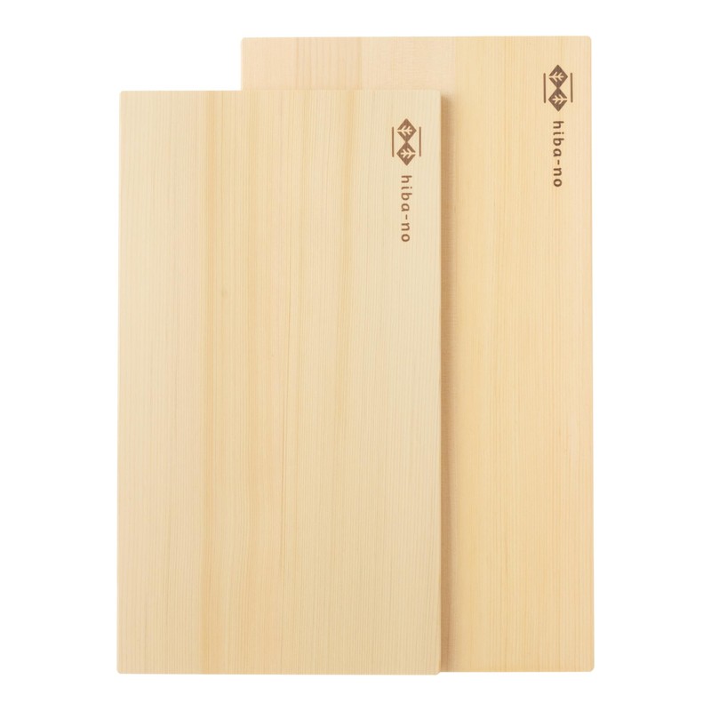 Umezawamokuzaikougeisya Aomori Hiba Cutting Board, hibano 14.2 x 7.9 x