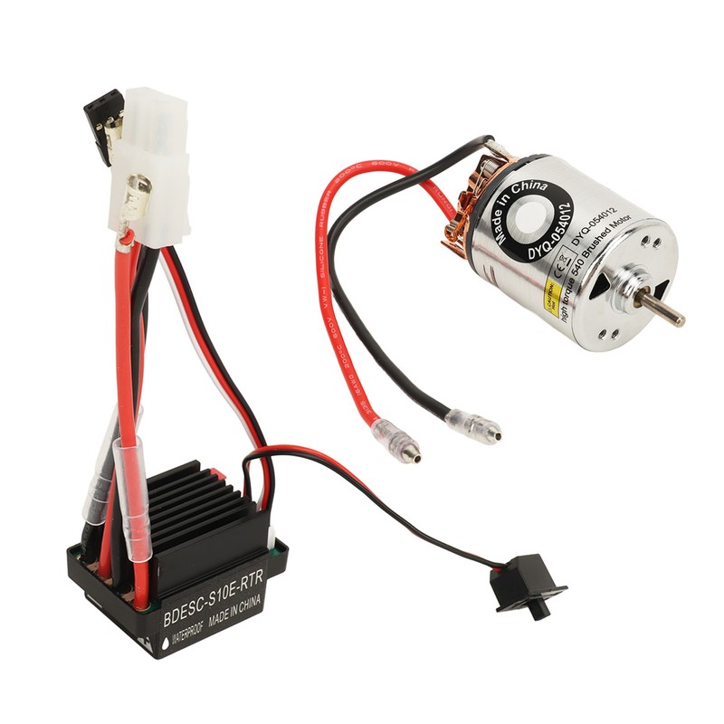 540 Brushed Motor 320A Brushed ESC Accurate Brushed Motor ESC