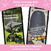 SnoozeShade Original (Limited Edition Pink Trim) - Universal Fit Pram