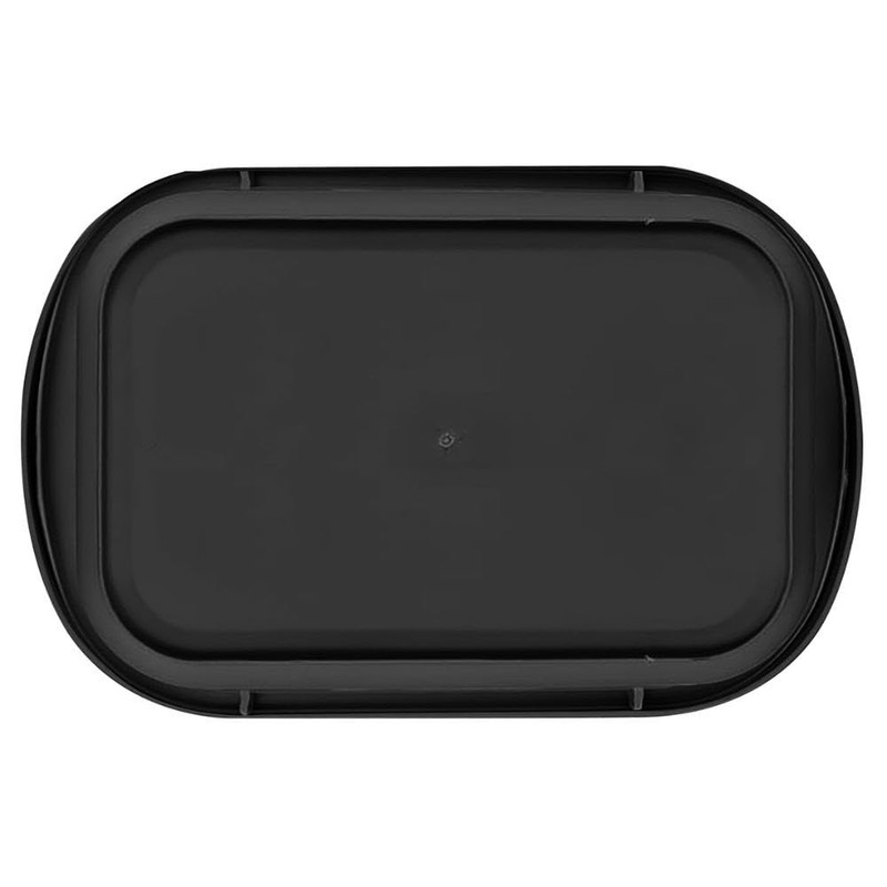 Sablon Bote de Basura Rectangular 13L Negro con Tapa