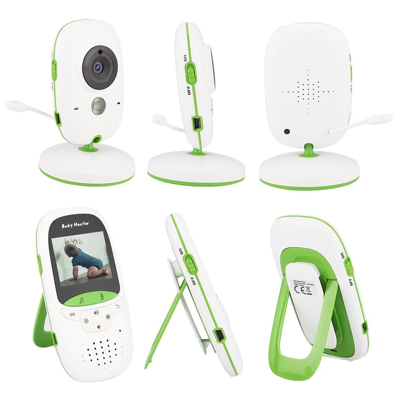 Wireless 2 inch LCD Screen Baby Monitor Camera Audio Video