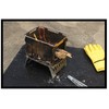 Fire Pit Mat, 60*52cm Under Grill Mat Fire Resistant Pad