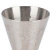 Cocktail Measuring Cup with Scale 30ml 45ml Stainless Steel Floral