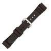 Maruman Urethane Watch Band, Made in Japan, Black, Black, Casual