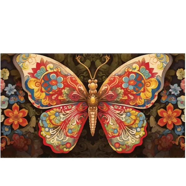 CXYQLC DIY 5D Diamond Painting Kits for Adults Diamond Art Colorful Butterfly Diamond Painting Full Drill Crystal Rhinestone Embroidery Craft Kits for Home Wall Decor Gifts 11.8x15.7inch