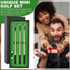 Golf Pen Set & Mini Desktop Golf Putting Green,Flag,3 Golf