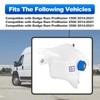 TEMSONE Upgrade 603-832 Coolant Reservoir Tank Compatible with Dodge Ram