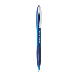 BIC Vcg11be Atlantis Original Retractable Ballpoint Pen, Blue Ink, Medium, 1Mm, Dozen