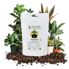 Soil Seed & Water PlantPal Organic All-Stage Nursery Potting Mix – Seed Starter, Propagation and General Purpose Blend - OMRI Listed