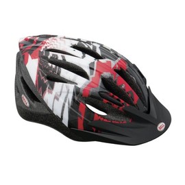 Bell Kinder Fahrradhelm Shasta, Black/red Shattered, 210070004