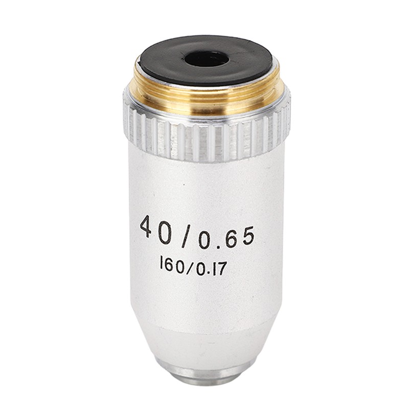 40X Achromatic Objective RMS Size Brass Stainless Steel Auto Rebound