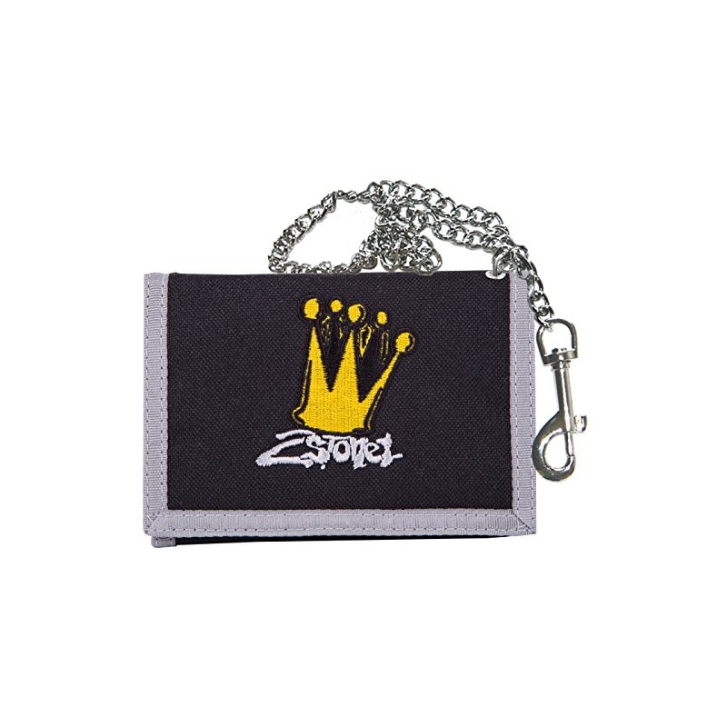 2Stoned Wallet Embroidered with Chain and Velcro Fastening Camo Gym