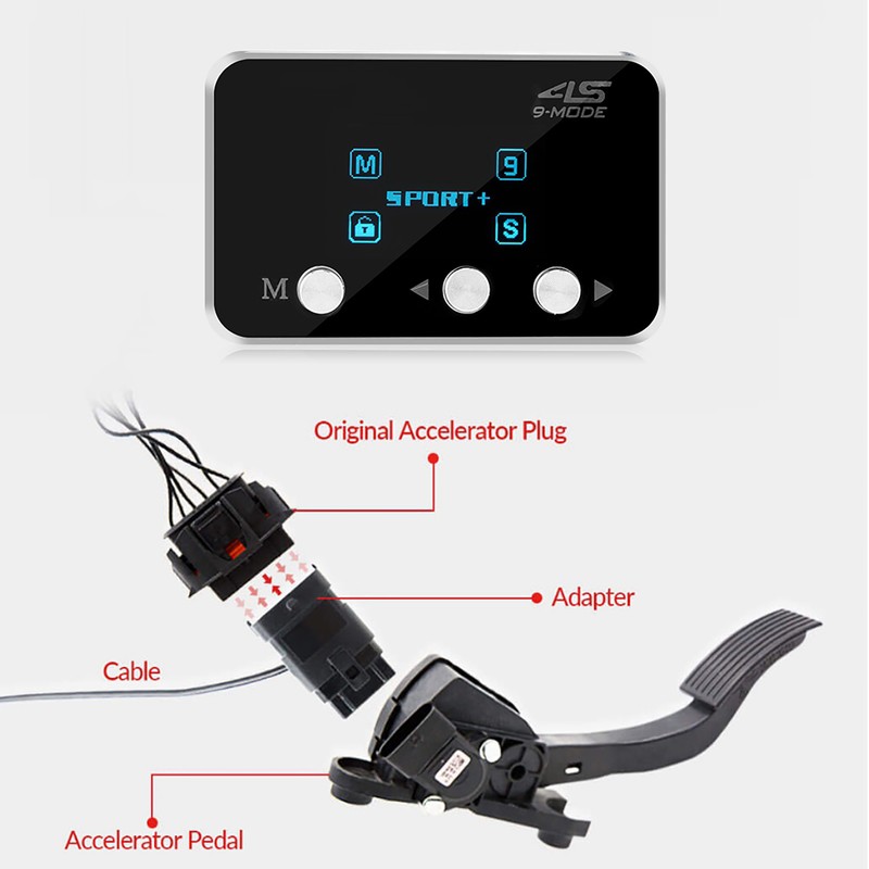 Cammus Windbooster 9‑Mode 4S Throttle Controller IB4S622 Fit for Ranger
